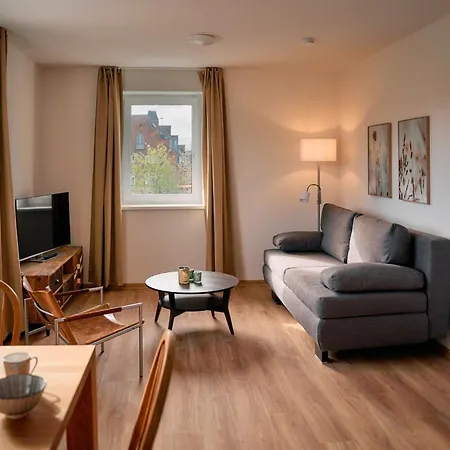 Land Im Gaestehaus Alter Holzhafen - Abc2 Apartment Wismar